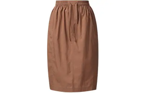 UNIQLO U Collection SS24 Casual Long Skirt Women's Chestnut