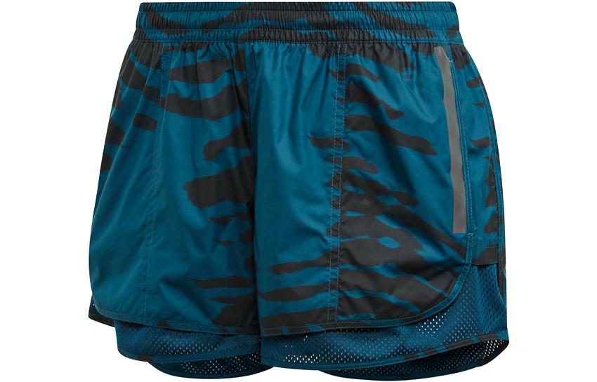 Adidas Sports Shorts Women’s Peacock Green Moderate Woven Shorts