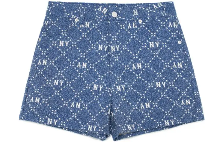MLB SS23 Denim Shorts Women's Denim Blue