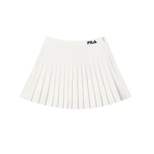 FILA Fashionable classic tennis pleated skirt, trousers, mini-skirt