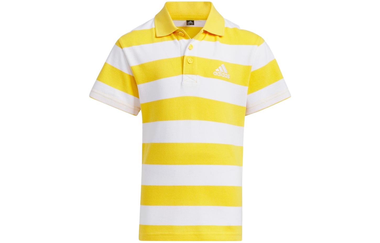 Футболка adidas Kids Striped Tee (желтая)