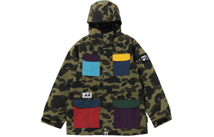 Мужская куртка A BATHING APE 0ZXJKK341603H (камуфляж)