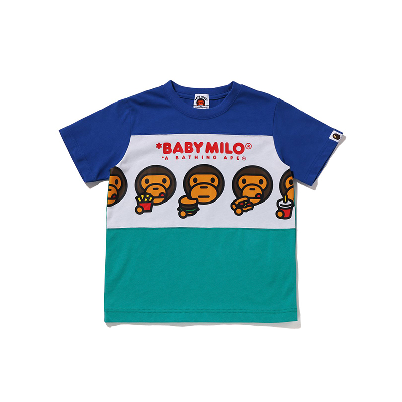 Футболка A BATHING APE (разноцветная)
