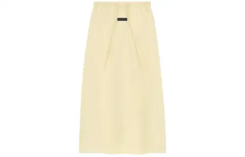 Fear Of God Essentials Women's Long Skirt Garden Yellow