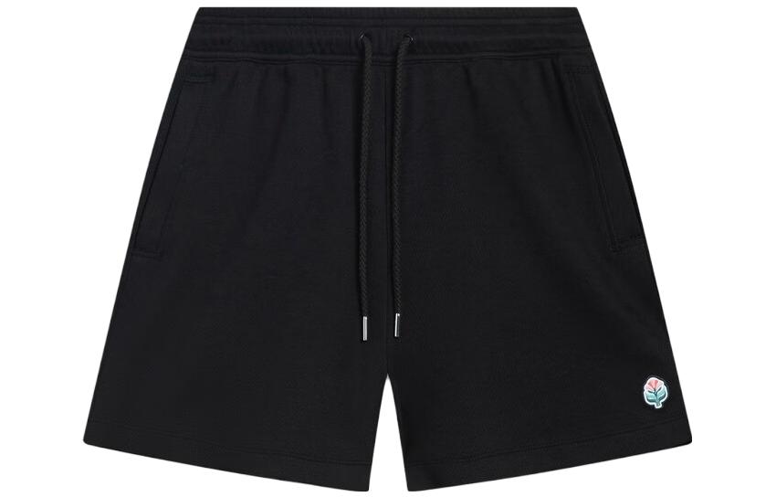 Li Ning Sports Life Collection Sports Shorts Women’s Black Moderate Woven Shorts