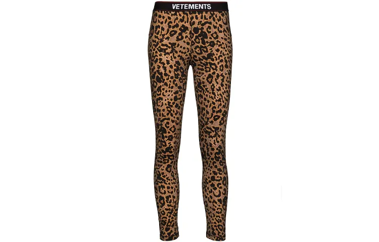 Vetements Sports Pants Women's Brown Moderate