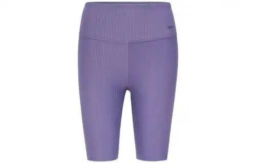 Reebok Sports Shorts Women's Purple Moderate Knitted Shorts