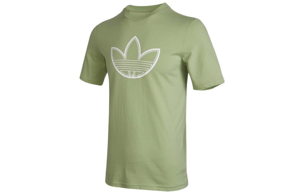 Мужская футболка adidas originals SPRT COLLECTIONT (зеленая)