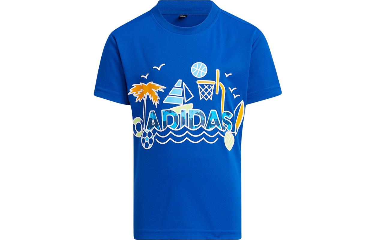 Мужская футболка adidas (синий)