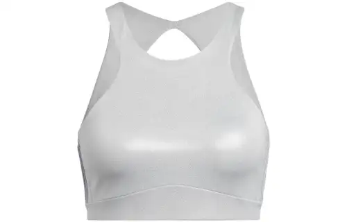 Adidas Ivy Park Halter Bra Light Solid Grey/Silver Metallic