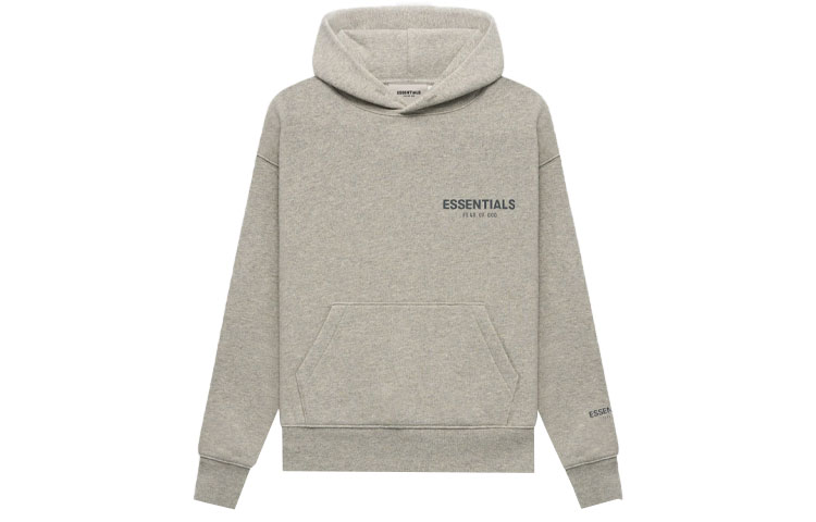 Мужское худи Fear of God Essentials FW21 (бежевое)