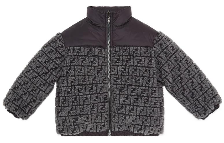 Детская куртка Fendi FW23 (темно-серая)