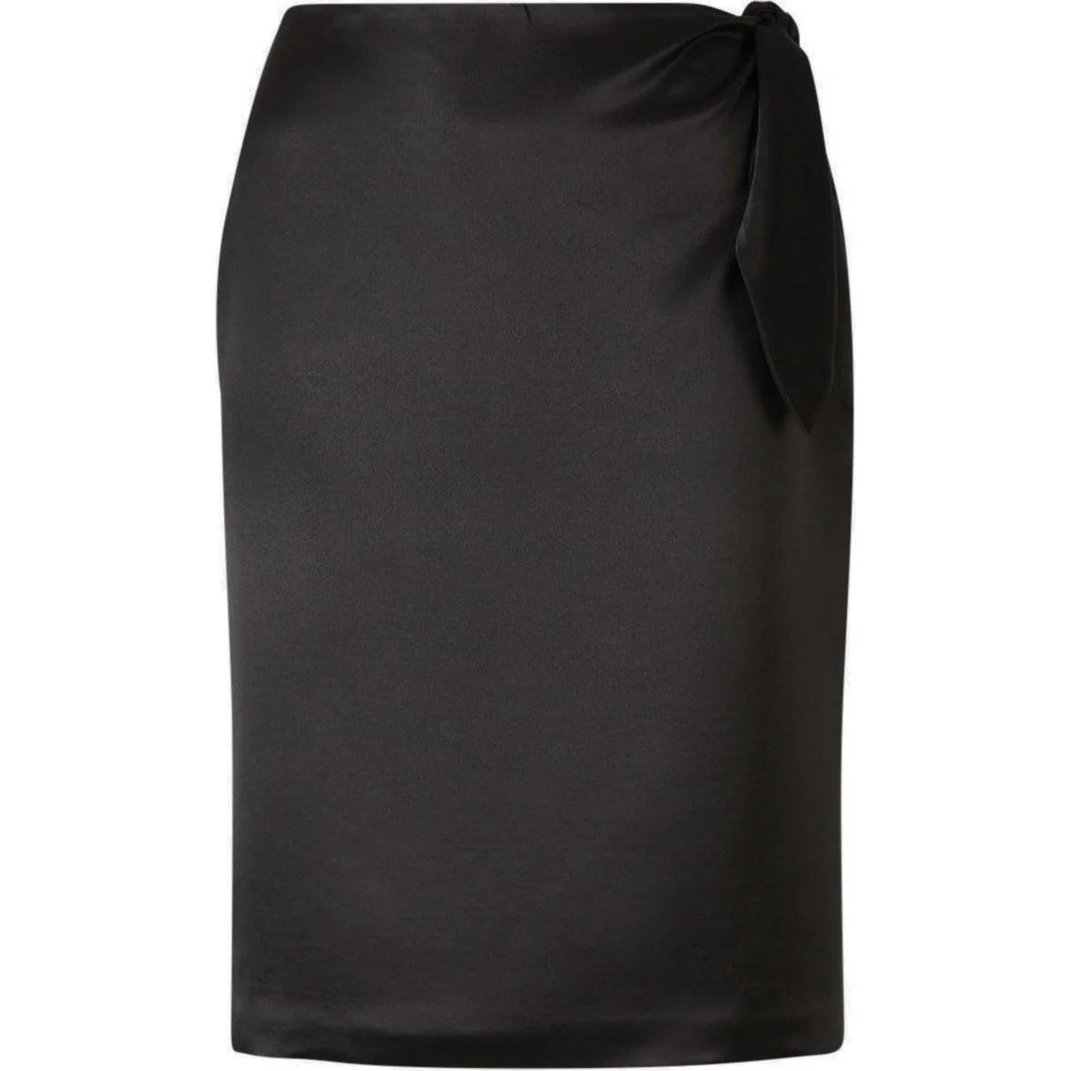 SAINT LAURENT Saint Lauren Ruched Mini Skirt
