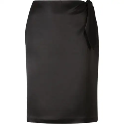 SAINT LAURENT Saint Lauren Ruched Mini Skirt