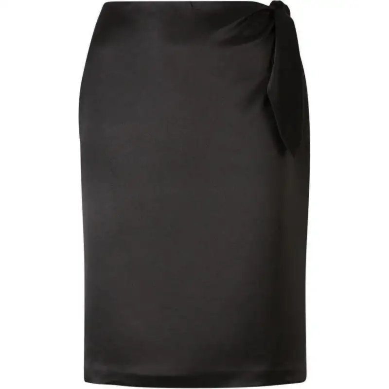 SAINT LAURENT Saint Lauren Ruched Mini Skirt