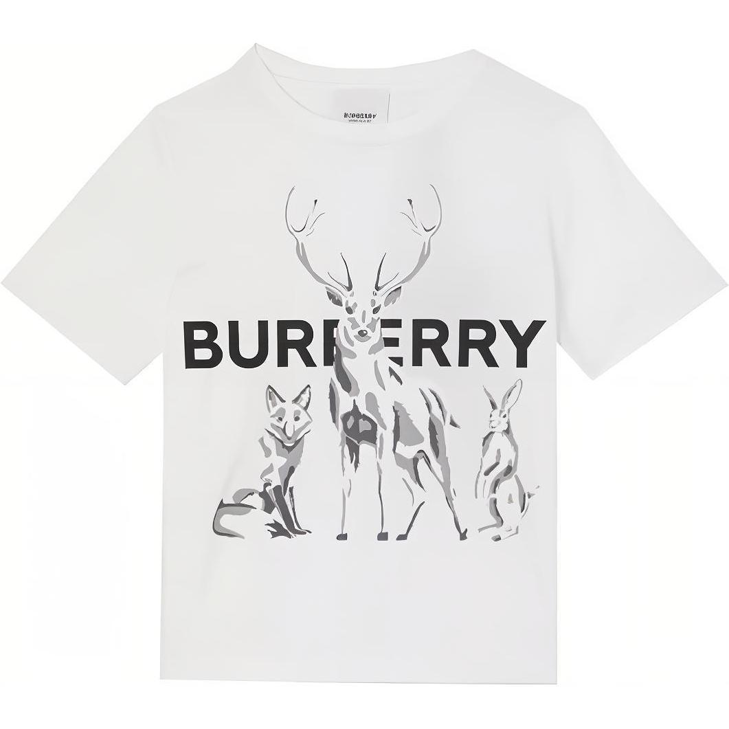 Мужская футболка Burberry (белая)