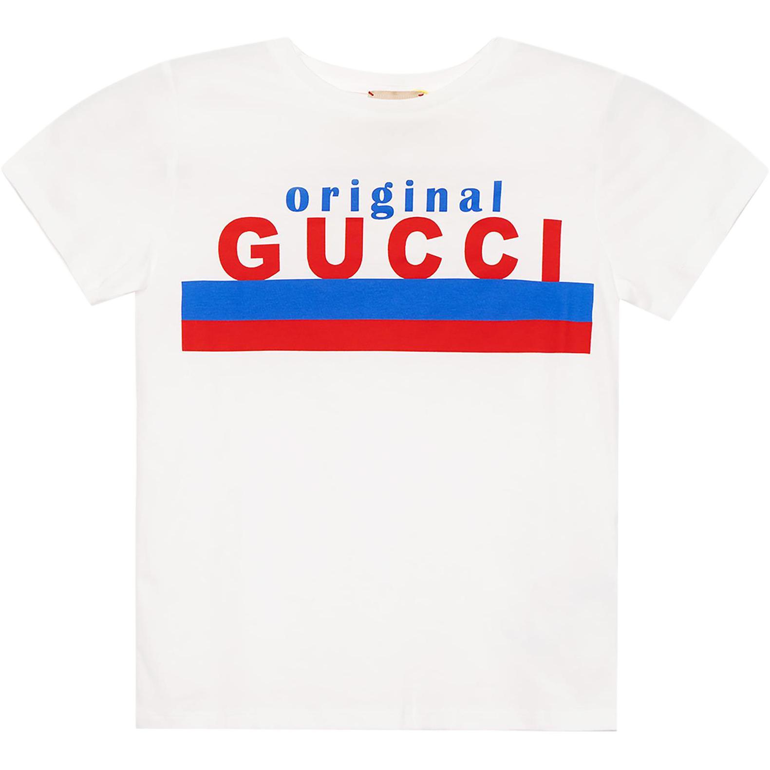 Мужская футболка Gucci Gucci (белая)