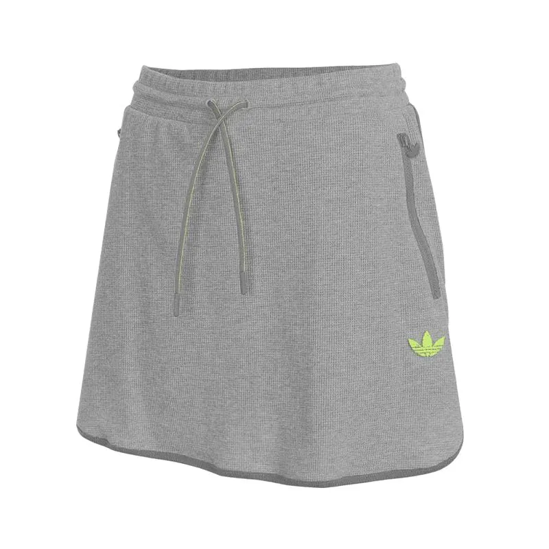 Adidas Originals Casual Short Skirts Women's Gray