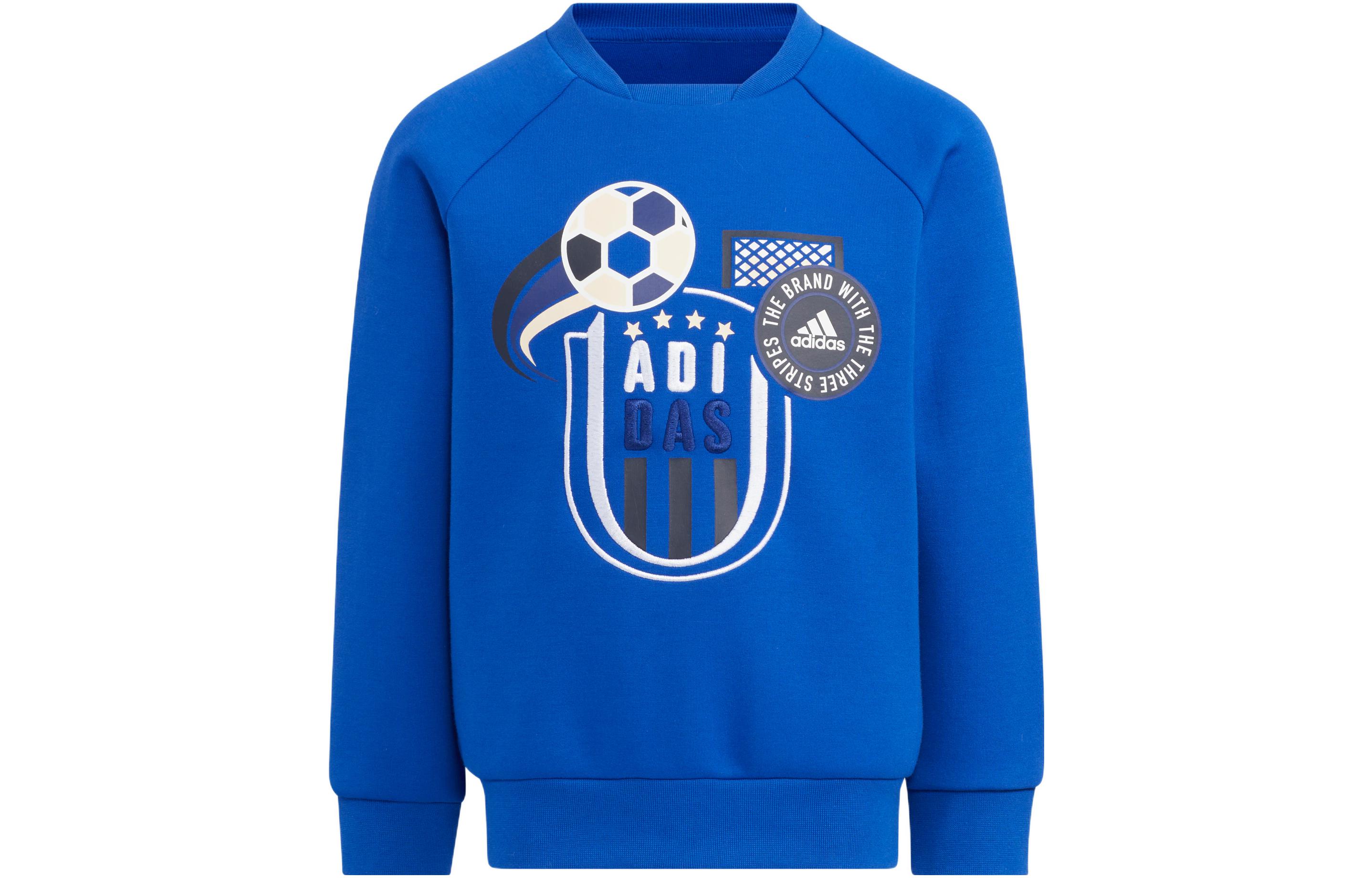 Мужской свитшот adidas Knit Crew Sweatshirt (синий)