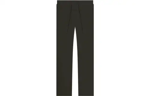 Fear of God Essentials Drop2 SS23 Womens Relaxed Trouser off black solid color casual loose side pocket sports trousers women's light black