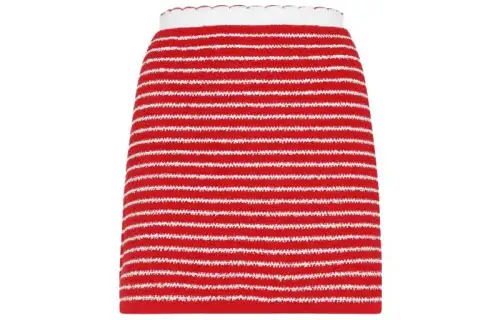 MIU MIU SS23 Casual Short Skirts Women's Orange Red