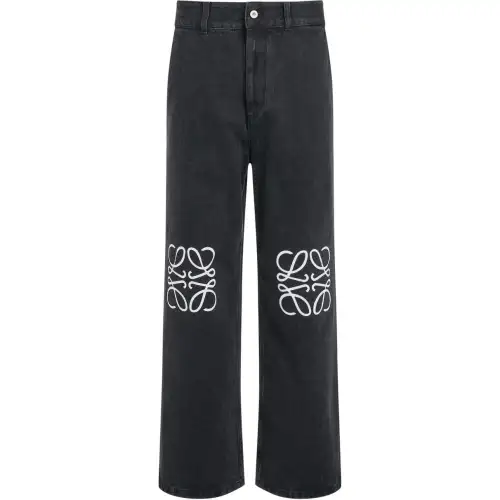 LOEWE Anagram Baggy Jeans 'Black'