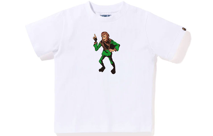 Мужская футболка A BATHING APE SS23 (черная)