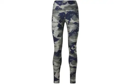Reebok ID TRAIN CAMO TIGHT Sports Pants Women's Gray Blue