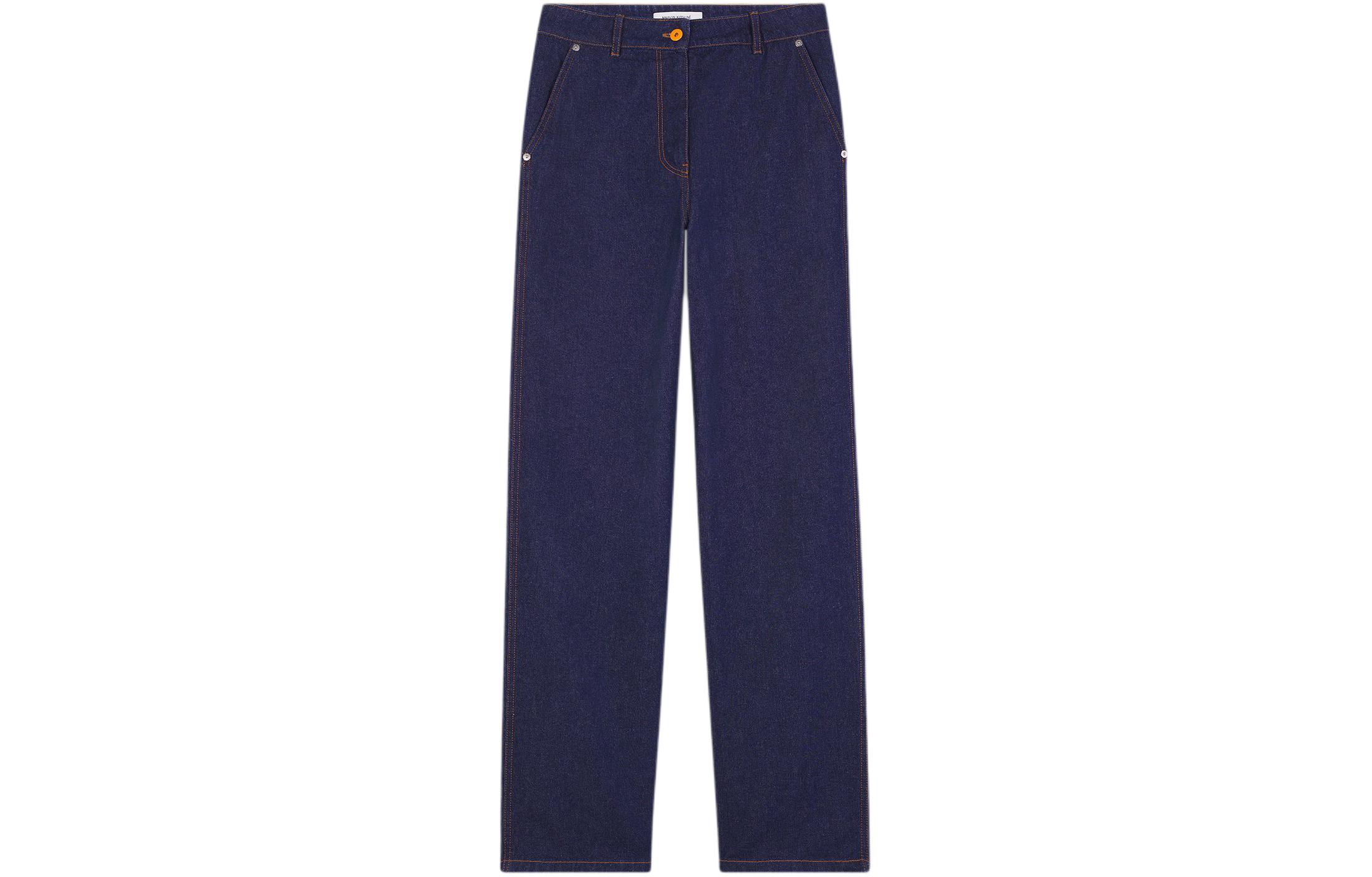 Женские штаны Maison Kitsune MW01107WW0081-P470 (индиго)