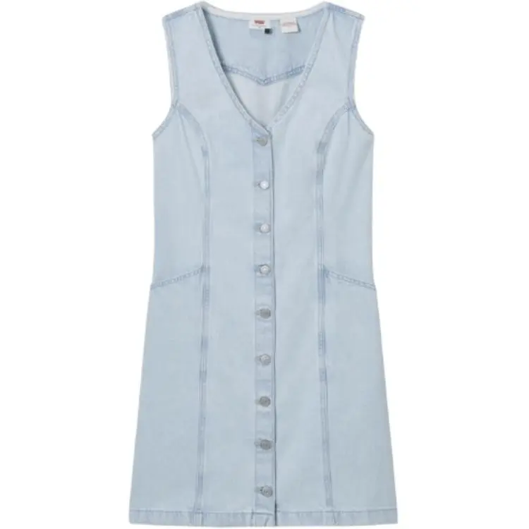 Levi's SS25 Sleeveless Dress Women's Light Blue