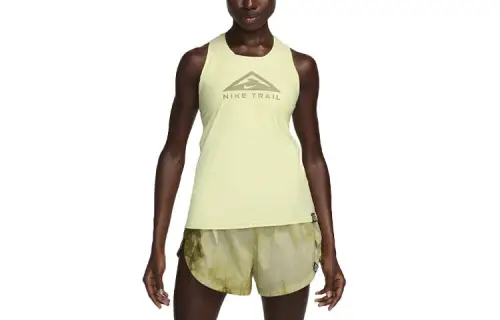Nike Sleeveless Sports Shirts Women's Bright Green Other
