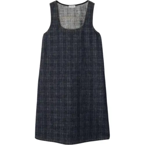Burberry SS25 Sleeveless Dress Women's Indigo