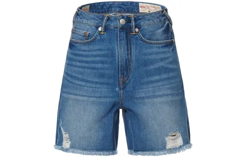 EVISU Denim Shorts Women's Denim Blue Moderate Other