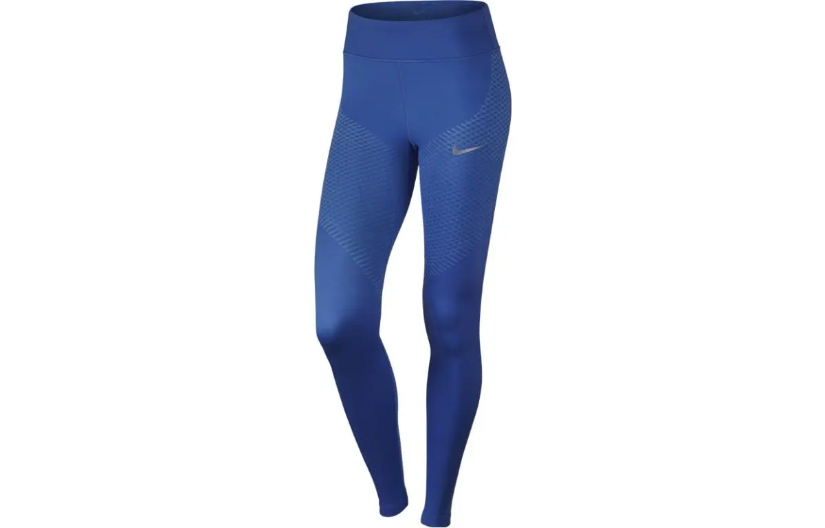 Nike Sports Pants Women's Blue Moderate Cuffed Pants