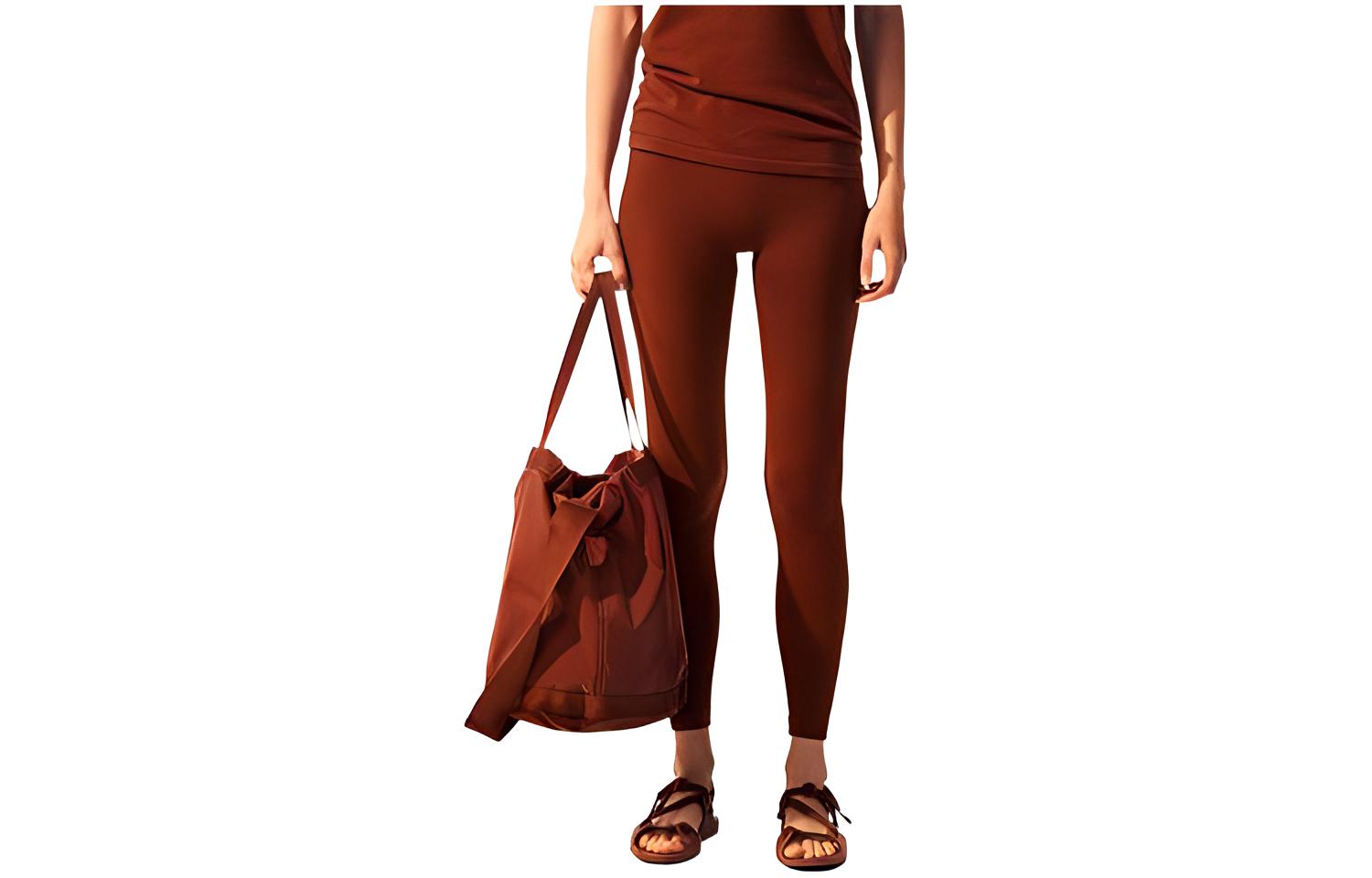 UNIQLO Sports Pants Women's Light Umber Moderate