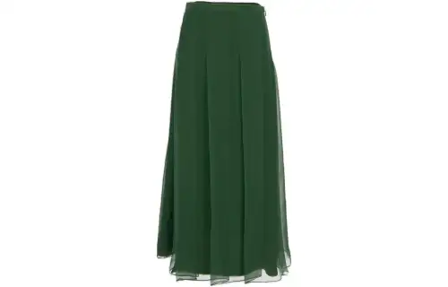 GUCCI SS23 Casual Long Skirt Women's Green