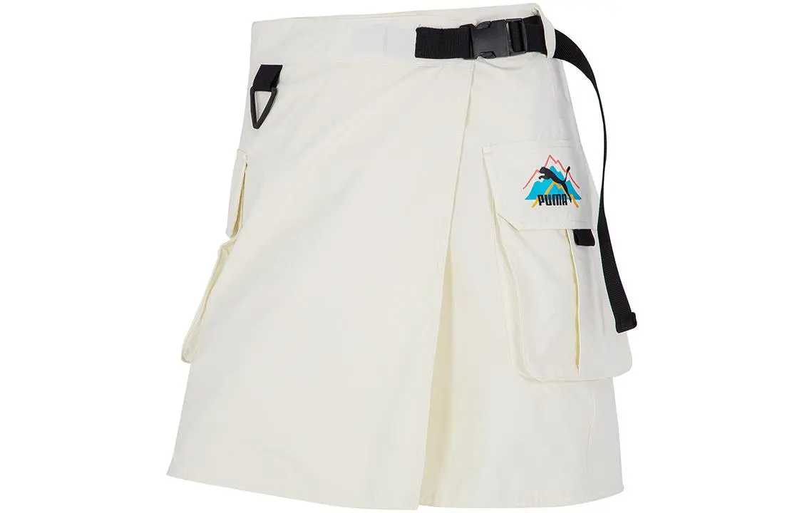 PUMA Casual Short Skirts Women's Beige