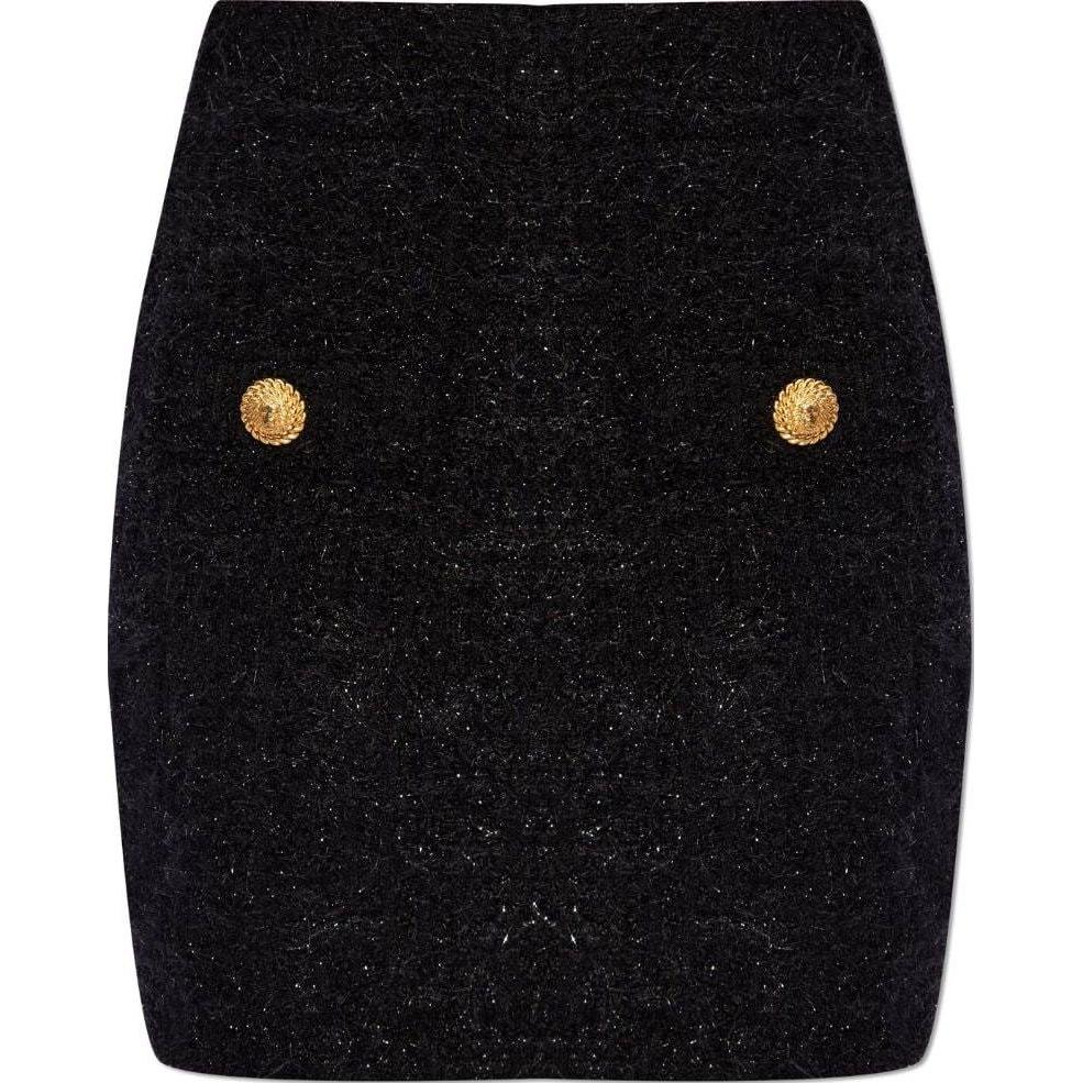 Женская юбка BALMAIN (черный)
