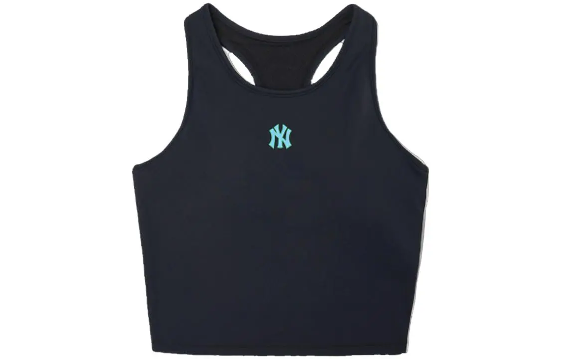 MLB New York Yankees Sleeveless Sports Shirts Women's Black Racerback