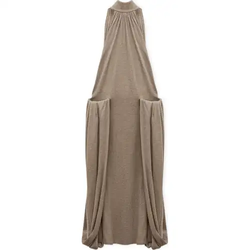 LOEWE FW24 Sleeveless Dress Women's Brown