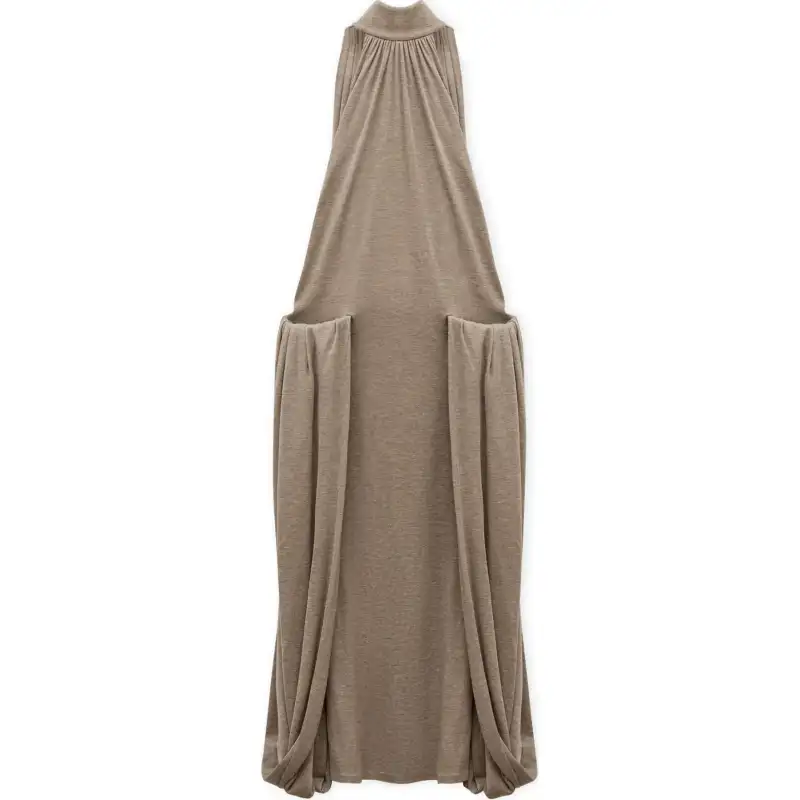 LOEWE FW24 Sleeveless Dress Women's Brown