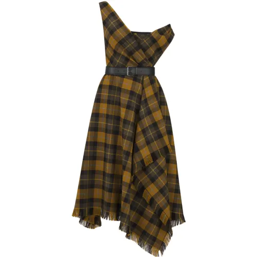 DIOR SS25 Sleeveless Dress Women's Green