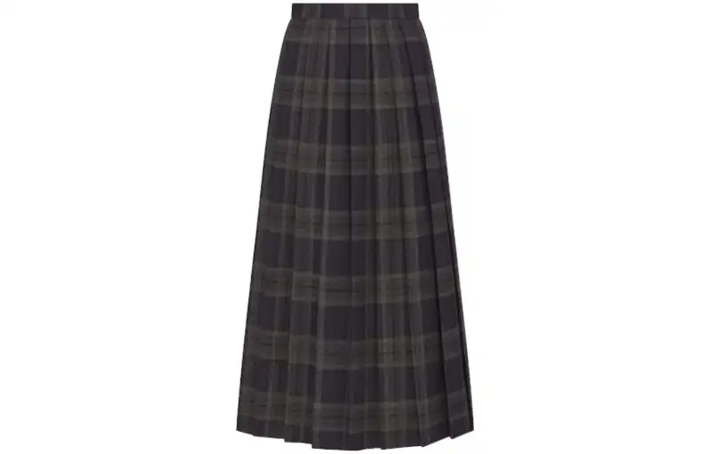 DIOR FW23 Casual Long Skirt Women's Multicolor