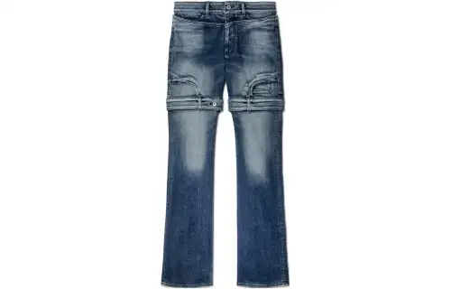 OFF-WHITE Upside Down Mid-Rise Jeans