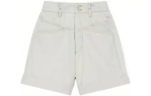 KENZO Turned-Up Hem Denim Shorts