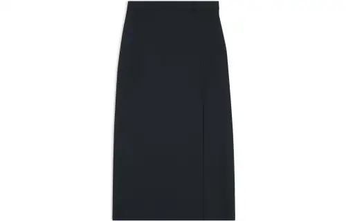 Balenciaga Garde Robe Skirts Unisex Black Moderate Long A Line Skirt