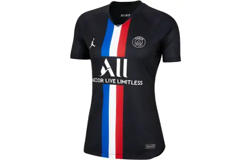Jordan Soccer Jerseys Women's Black V Neck Moderate