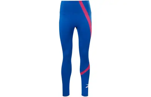 Reebok CYCLED Collection WOR Big Logo Tight Sports Pants Women's Blue