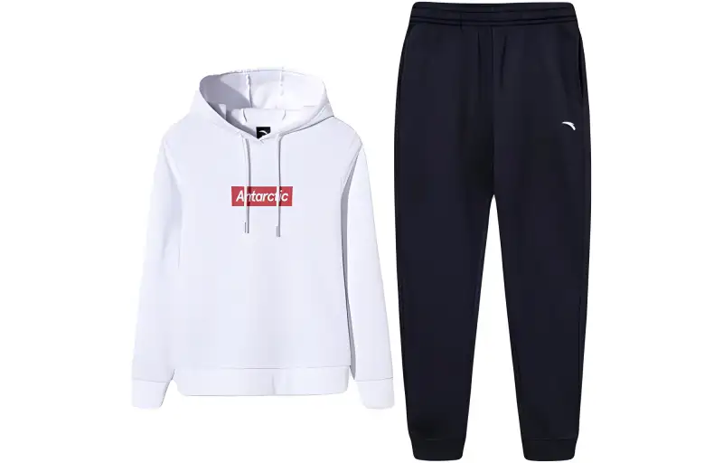 ANTA Casual Suits Women's Hooded Thickened And Fleece Lined Other