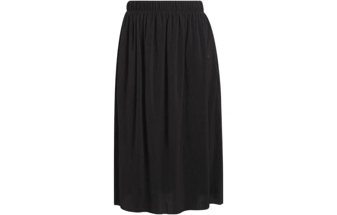 Adidas Originals ADICOLOR Casual Long Skirt Women's Black